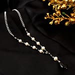 pearl necklace, orange pearl necklace, freshwater pearl necklace