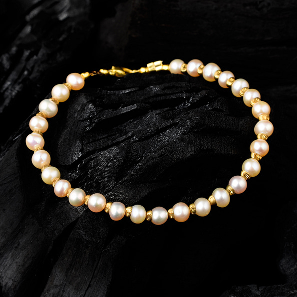 pearl bracelet, freshwater pearl bracelet, pearl bracelet for women, girls bracelet, white pearl bracelet