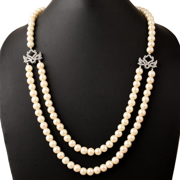 pearl necklace, freshwater pearl necklace, white pearl necklace, pearl necklace for women, pearl necklace for girls